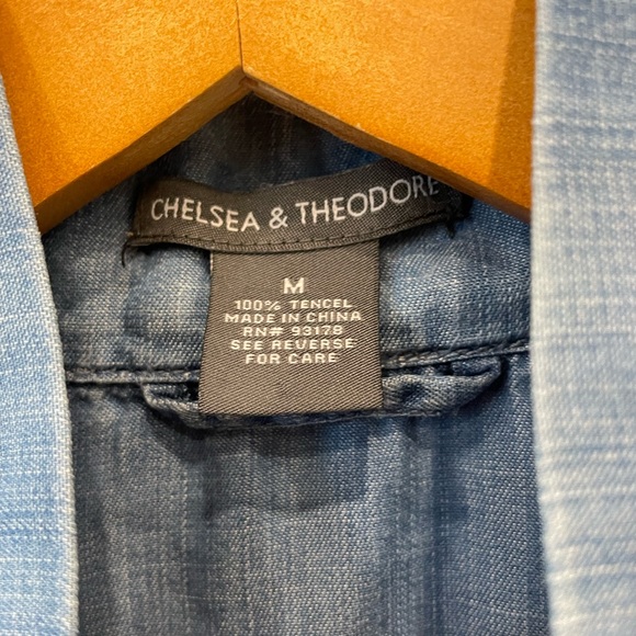 Denim Jean Utility Jacket - size M - Picture 3 of 14